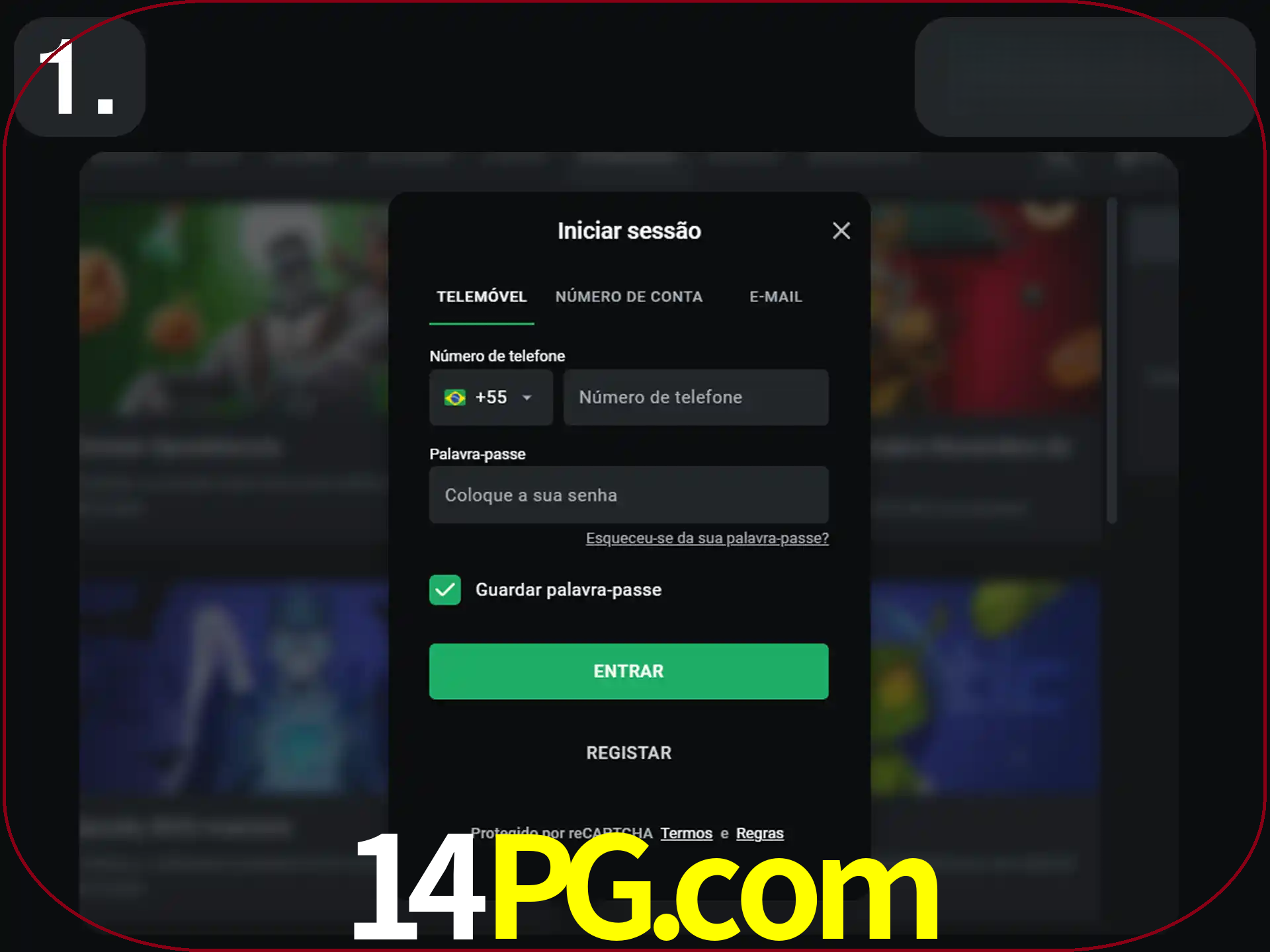 Acesse o site.
